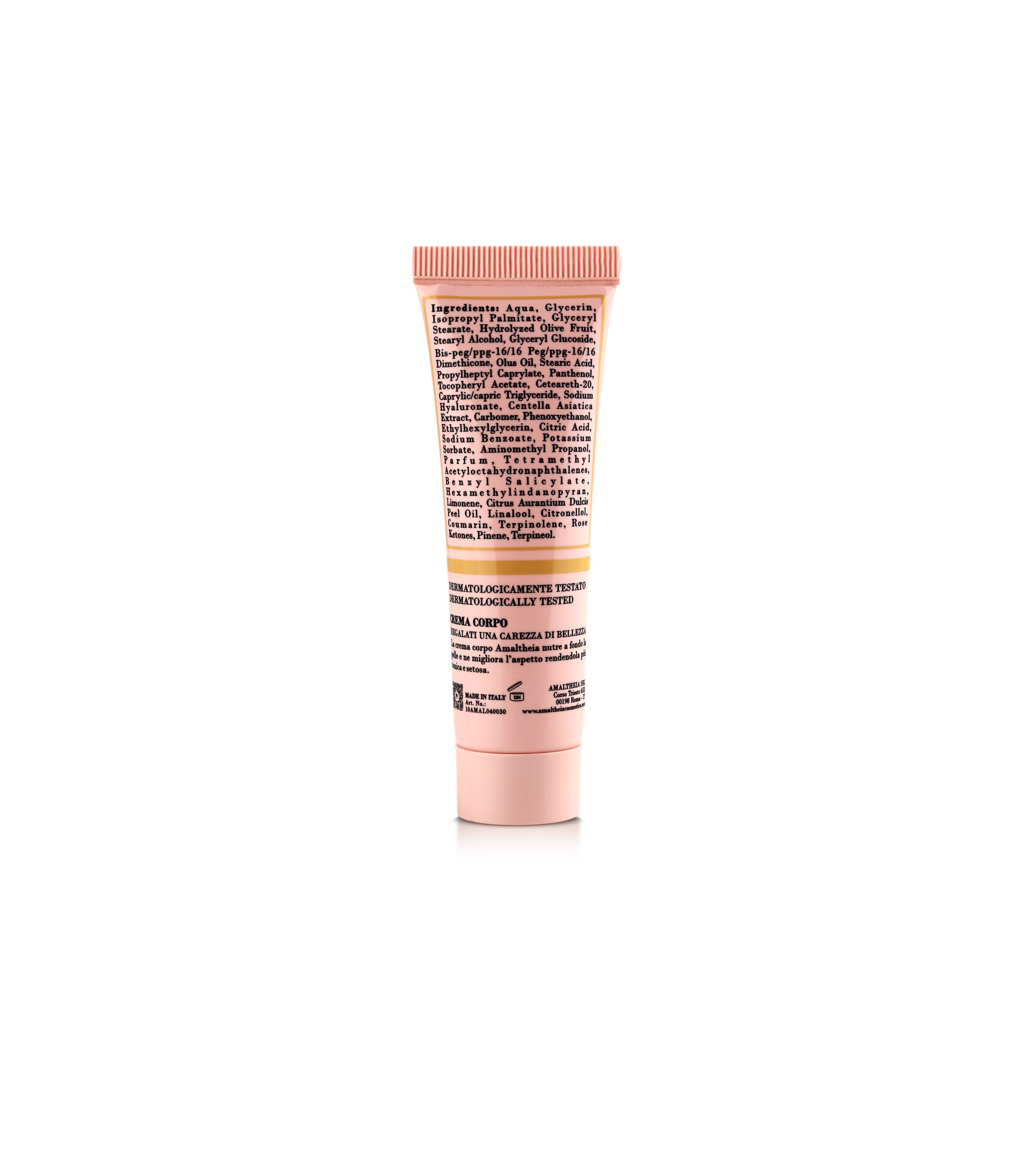 Crema Corpo Idratante ed Elasticizzante in Tubo 30 gr
